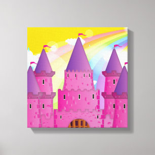Fairytail Castle Canvas Print