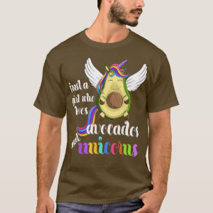 Fairytale Animal Just A Girl Who Loves Avocados An T-Shirt