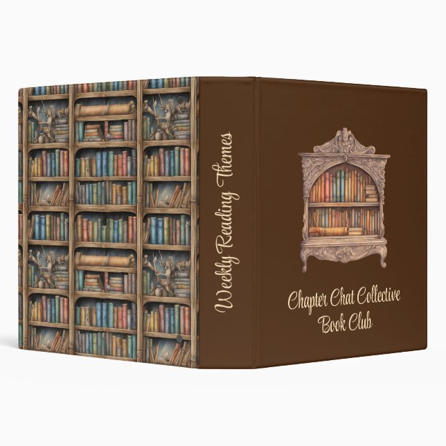 Fairytale Bookshelf Binder (Background)