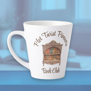 Fairytale Bookshelf Latte Mug
