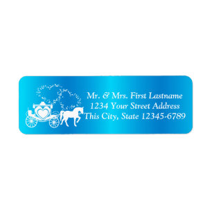 Fairytale Carriage Peacock et Coeurs