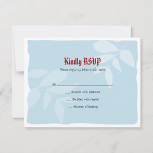 Fairytale Castle Bat Mitzvah Invitation Reply Card