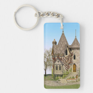 Fairytale Castle Keychain