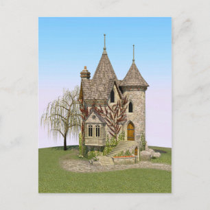 Fairytale Castle Perfect Birthday and Fantasy Gift Postcard