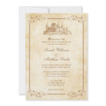 Fairytale Castle Wedding Invitations