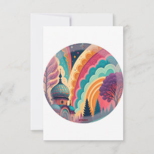 Fairytale Dome Thank You Card #00001 – Customize
