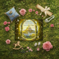Fairytale Enchanted Princess Castle Storybook 