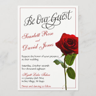 Fairytale Faire-part de mariage