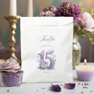 Fairytale Garden Quinceanera Lavender/Lilac ID1030 Favour Bag