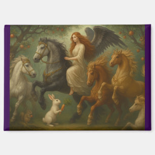Fairytale Horses and Angel Magnet