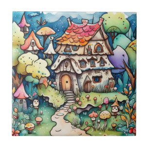 Fairytale in the fairyland tile