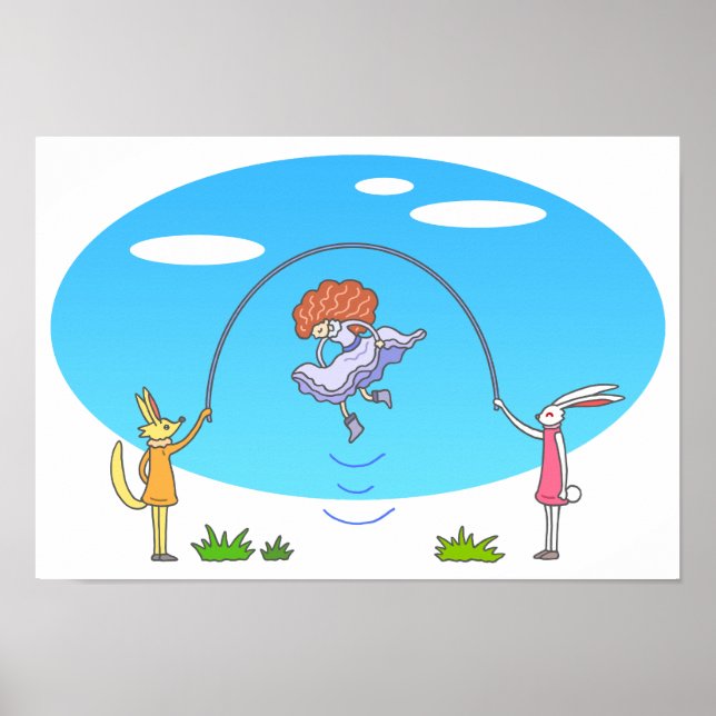 Fairytale-like jump rope. poster (Front)