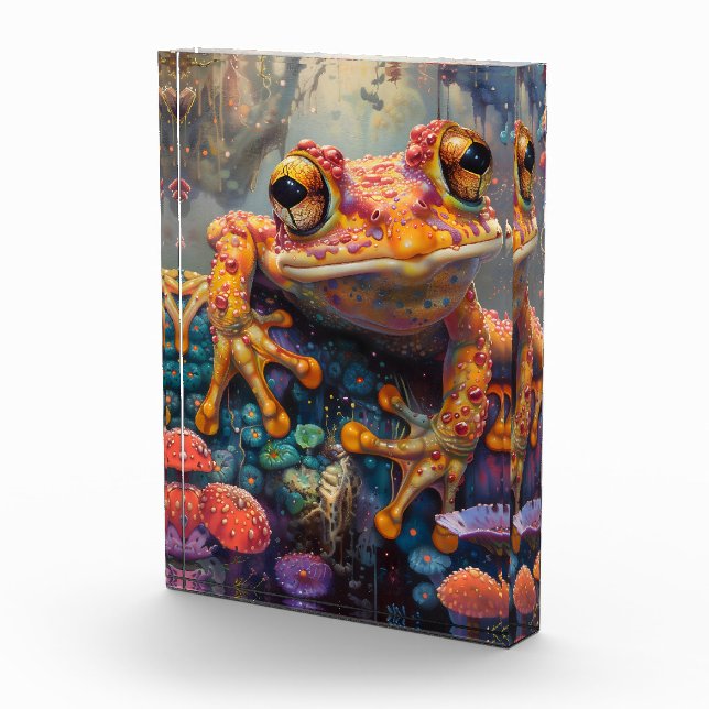 Fairytale magic frog photo block (Right)