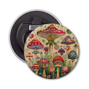 Fairytale Mushrooms Bottle Opener