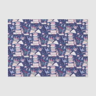 Fairytale Pop Up Book Castle Blue  Tissue Paper