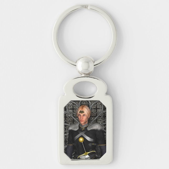 Fairytale Prince Keychain (Front)