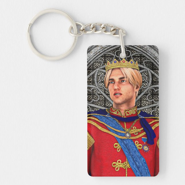 Fairytale Prince Keychain (Front)