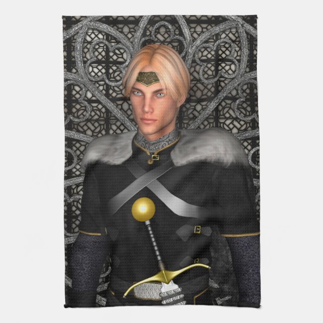Fairytale Prince Kitchen Towel (Vertical)