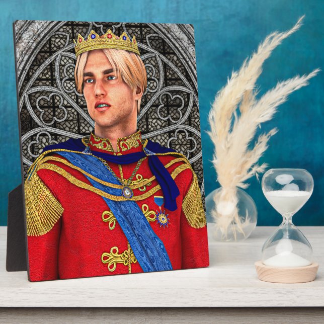 Fairytale Prince Plaque (Side)