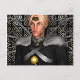 Fairytale Prince Postcard