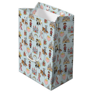 Fairytale Princess and Knight Pattern Gift Bag