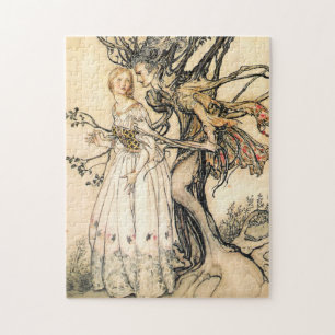 Fairytale Princess and Tree Elf Puzzle