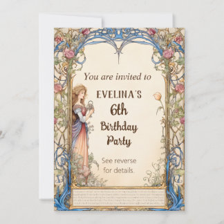 Fairytale Princess Birthday Invite