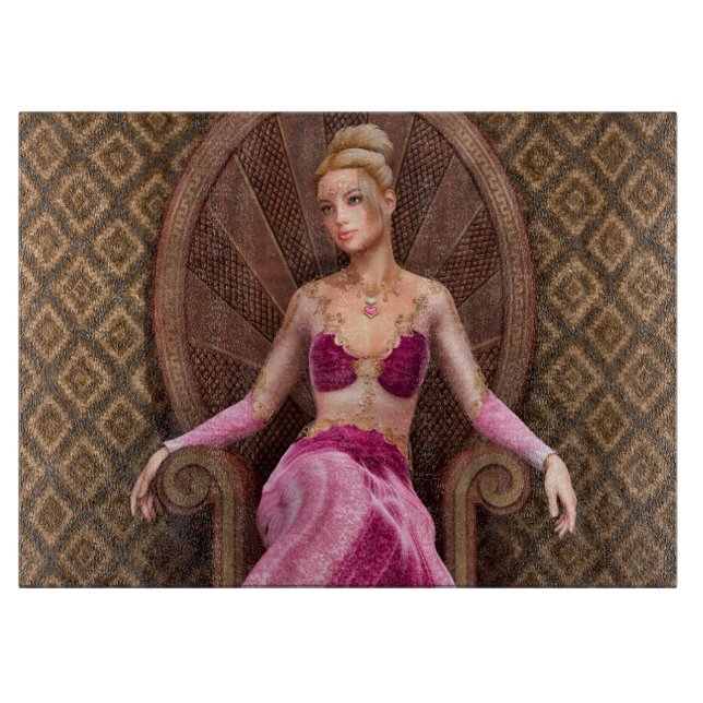 Fairytale Princess Cutting Board (Front)