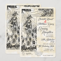 Fairytale Princess Evening Invitation