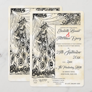 Fairytale Princess Faire-part de mariage