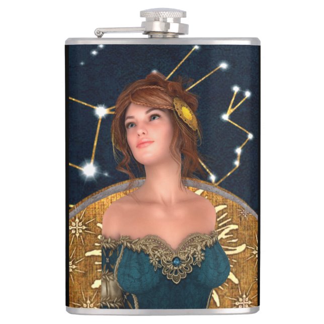 Fairytale Princess Hip Flask (Front)