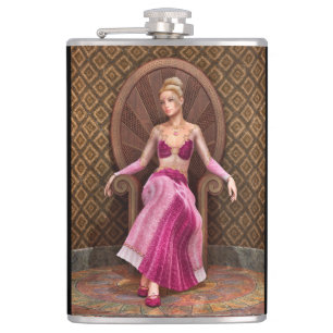 Fairytale Princess Hip Flask