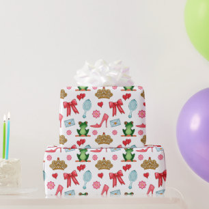 Fairytale Princess Pattern Wrapping Paper