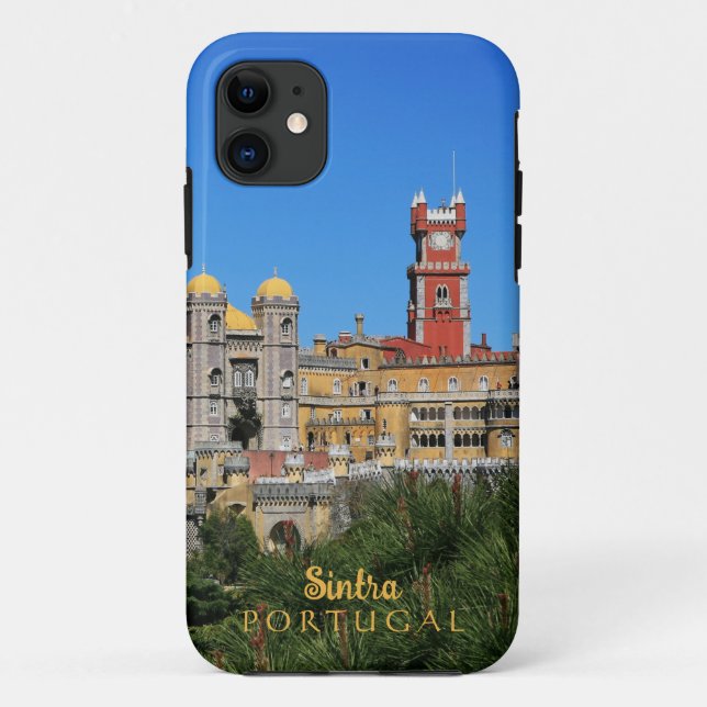 Fairytale Sintra Palace photo, in Portugal Case-Mate iPhone Case (Back)