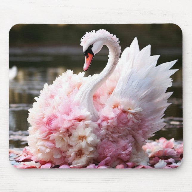 Fairytale swan mouse pad (Front)