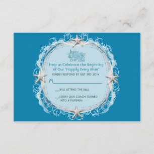 Fairytale Under the Sea RSVP Invitation