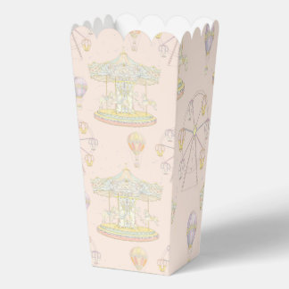 "Fairytale Vintage Amusement Park"  Favor Box