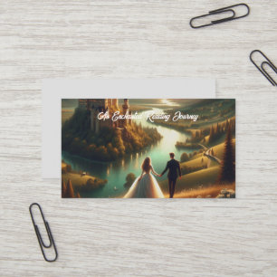 Fairytale Walk Enchanted Landscape Bookmark Business Card