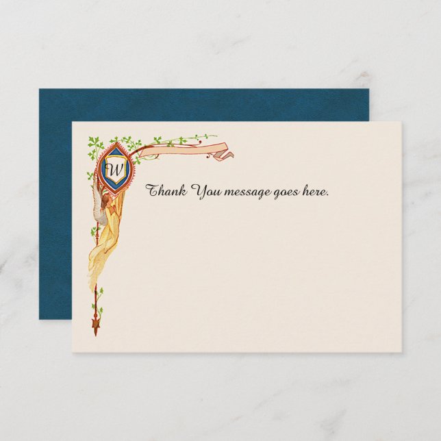 Fairytale Wedding Flat Thank You (Front/Back)