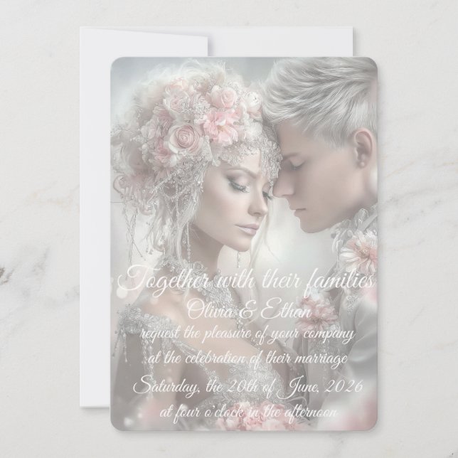 Fairytale Wedding Invite (Front)