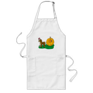 Fairytale Wedding Pumpkin Coach Long Apron