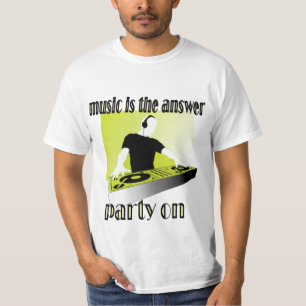 Fais la fête DJ ET T-SHIRT CLUB