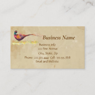 faisan, Oiseau, Nature, Environnement, Carte de vi