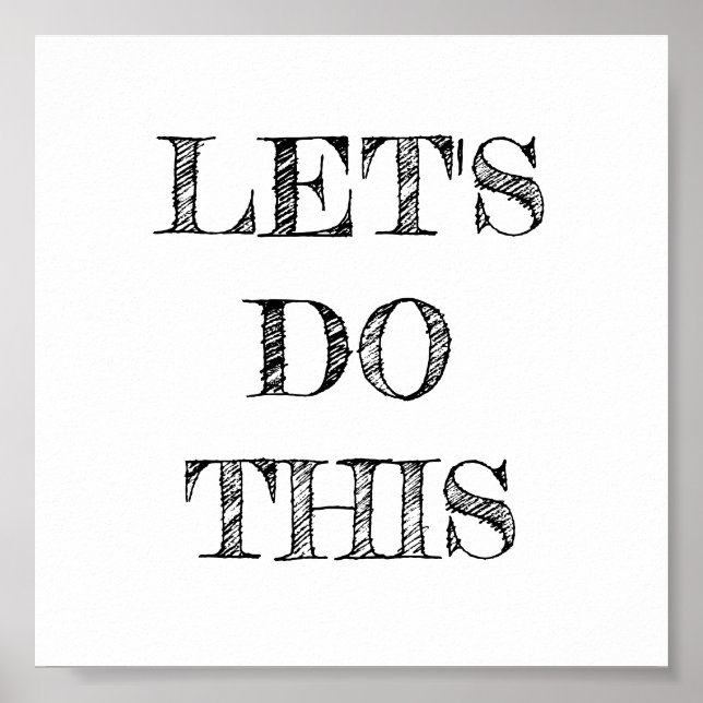 Faisons cette affiche minimaliste (Devant)