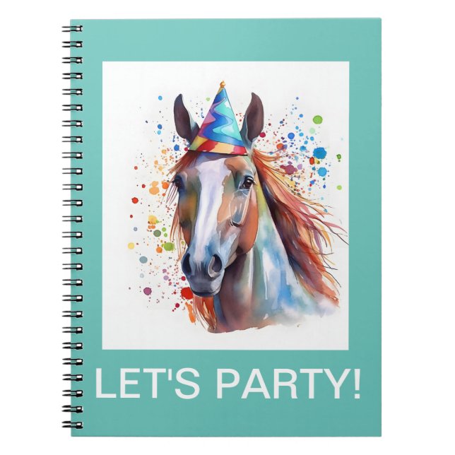Faisons la fête aux amateurs de carnet en spirale. (Devant)