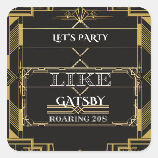 Faisons la fête comme Gatsby Sticker