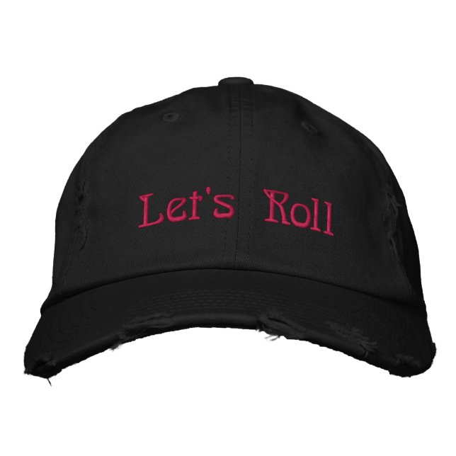 Faisons rouler le Casquette de baseball (Devant)