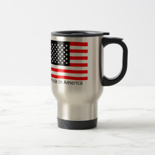 Fait dans la tasse de café de l'Amérique