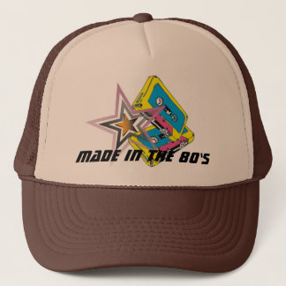 Fait dans le rétro casquette de camionneur des
