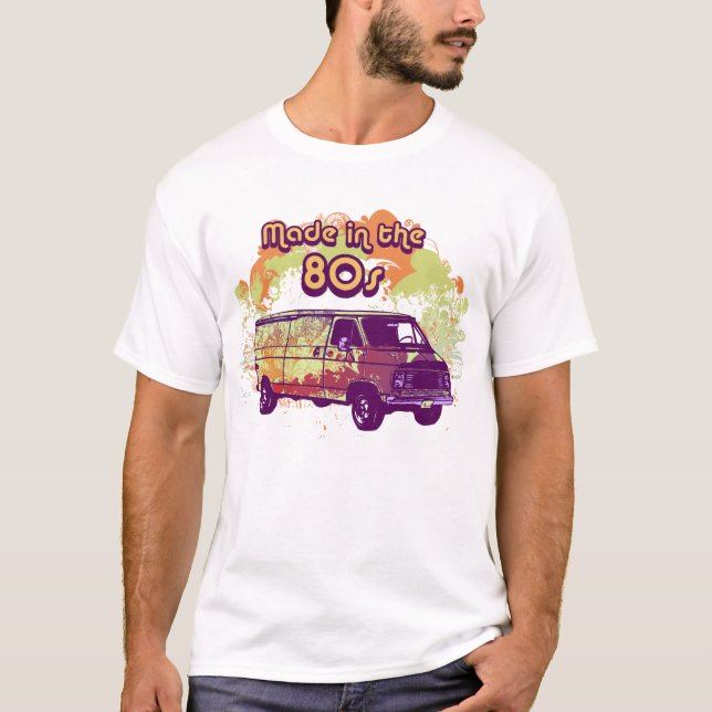 Fait dans le T-shirt des années 80 (Devant)